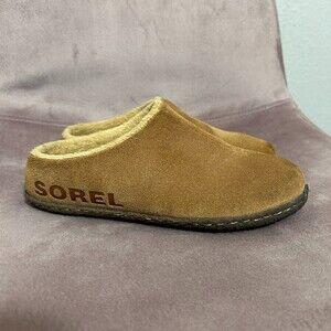 Sorel Lanner Ridge Suede Slipper Bootie Slip On Youth Boys Girls Unisex Size 1